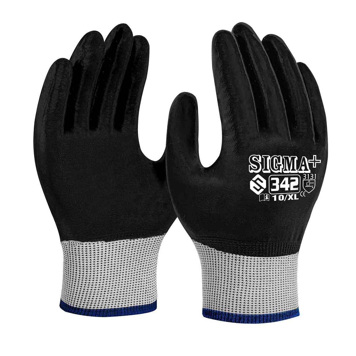 دستکش کار سیگما کد 342یک کارتن (180 جفتی)