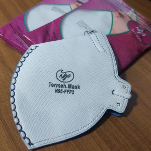 ماسک کربن اکتیو بدون سوپاپ n95 ترمه 